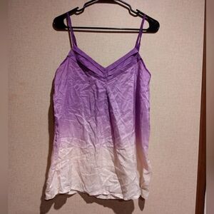 Apostrophe Purple Fitted Camisole Top
